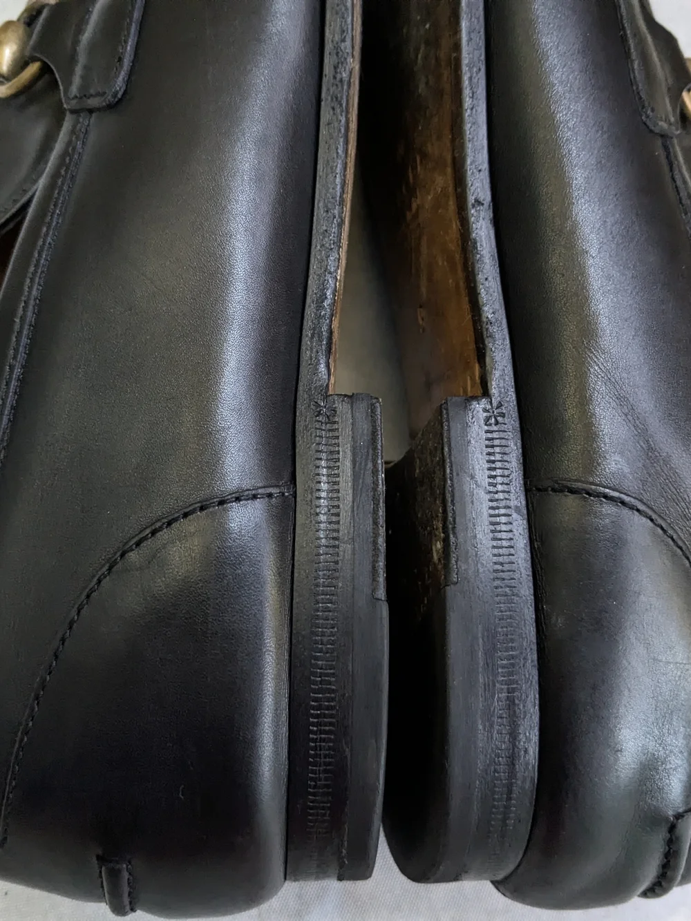 Gucci Horsebit Loafers Black Men US 9.5 - Picture 6 of 15